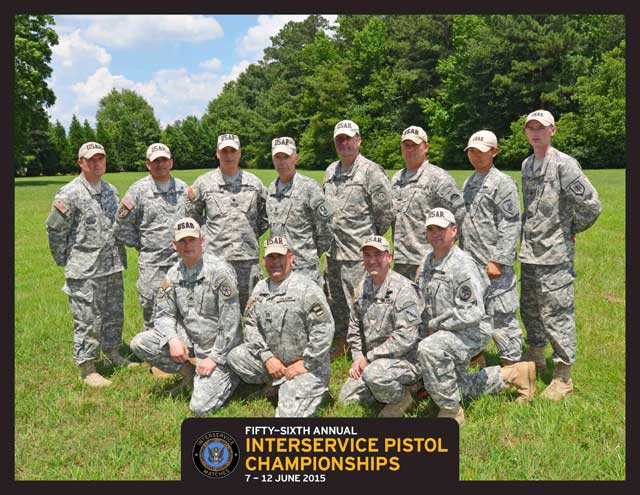 2015 USAR Interservice Pistol Team