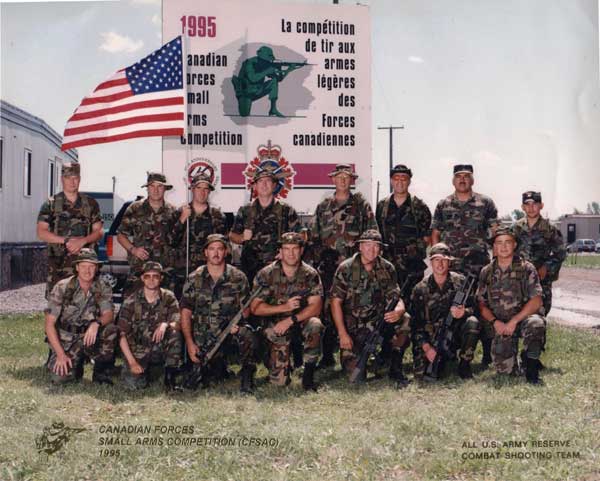 1995 USAR Combat Team in Canada.