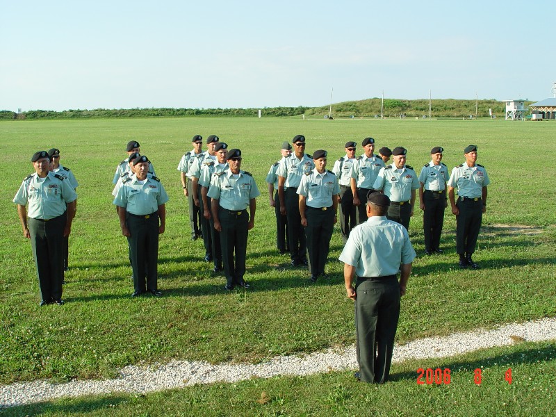 USAR Service Rifle in formation.