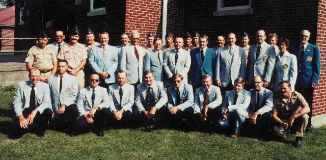 1979 USAR Service Pistol Team at Camp Perry, OH.