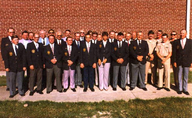 1981 USAR Service Pistol Team at Camp Perry, OH.